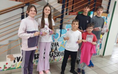 Nagrađeni učenici na natjecanju “Klokan bez granica”