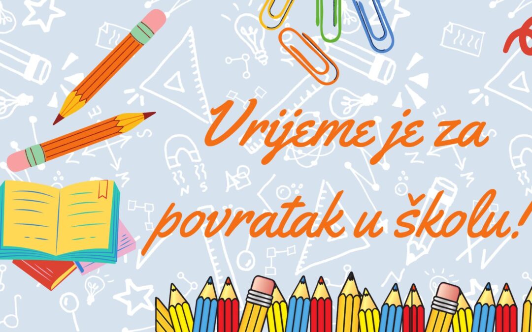 Obavijest učenicima i roditeljima o početku i organizaciji rada u 2025./2026. školskoj godini