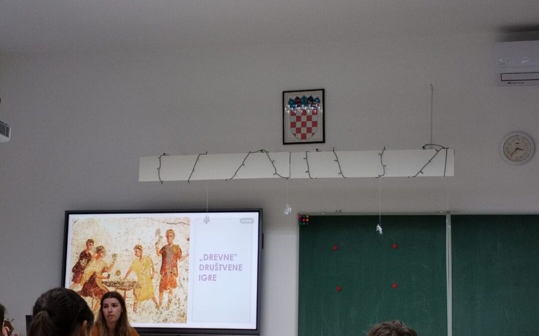 „Drevne“ društvene igre u našoj školi