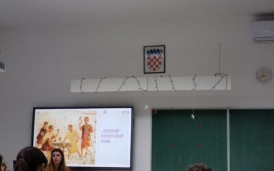 „Drevne“ društvene igre u našoj školi