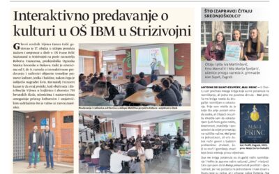 KULTURA I UMJETNOST U ŠKOLI