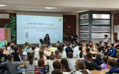 Projektni dan Eko škole: „Zaštitimo vode, zrak i tlo“