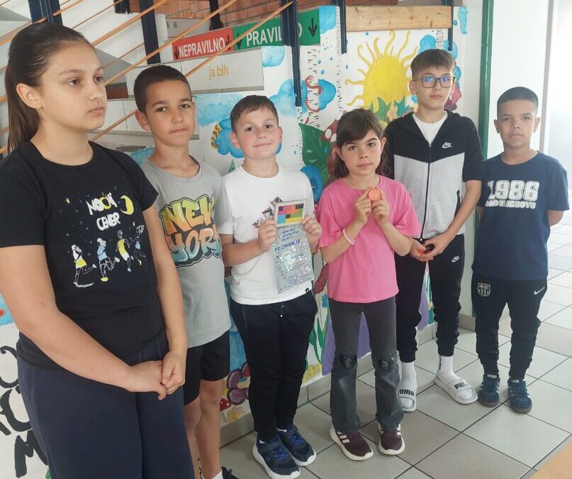 Nagrađeni učenici na natjecanju “Klokan bez granica”