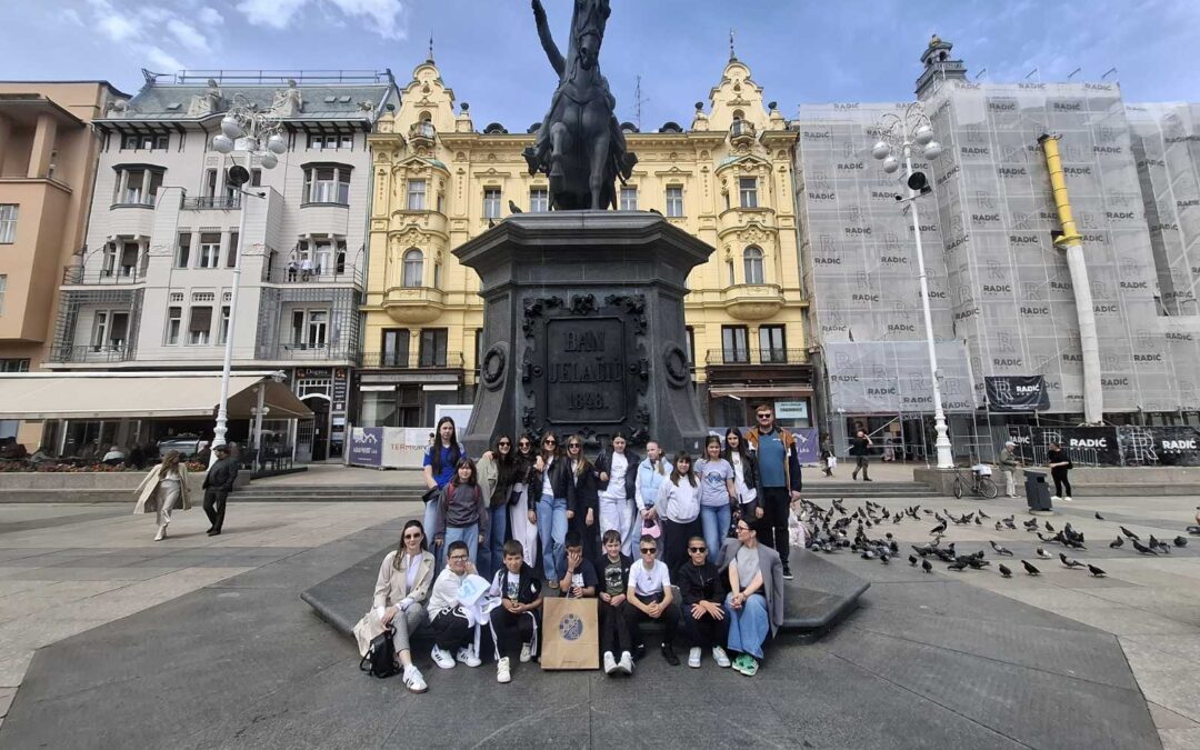 Mali genijalci i Modni dizajneri na terenskoj nastavi u Zagrebu