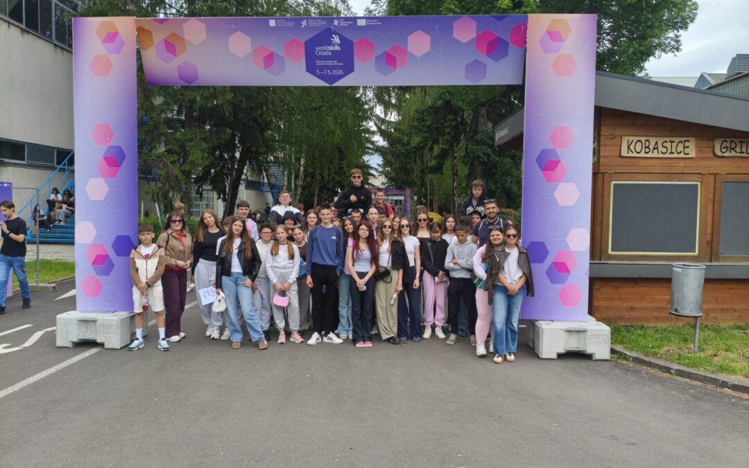 Učenici sedmih i osmog razreda na World Skills Croatia