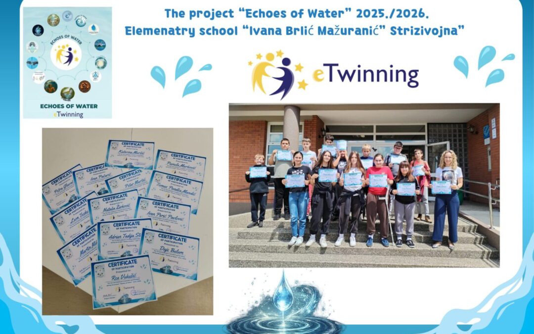 eTwinning projekt – Echoes of Water